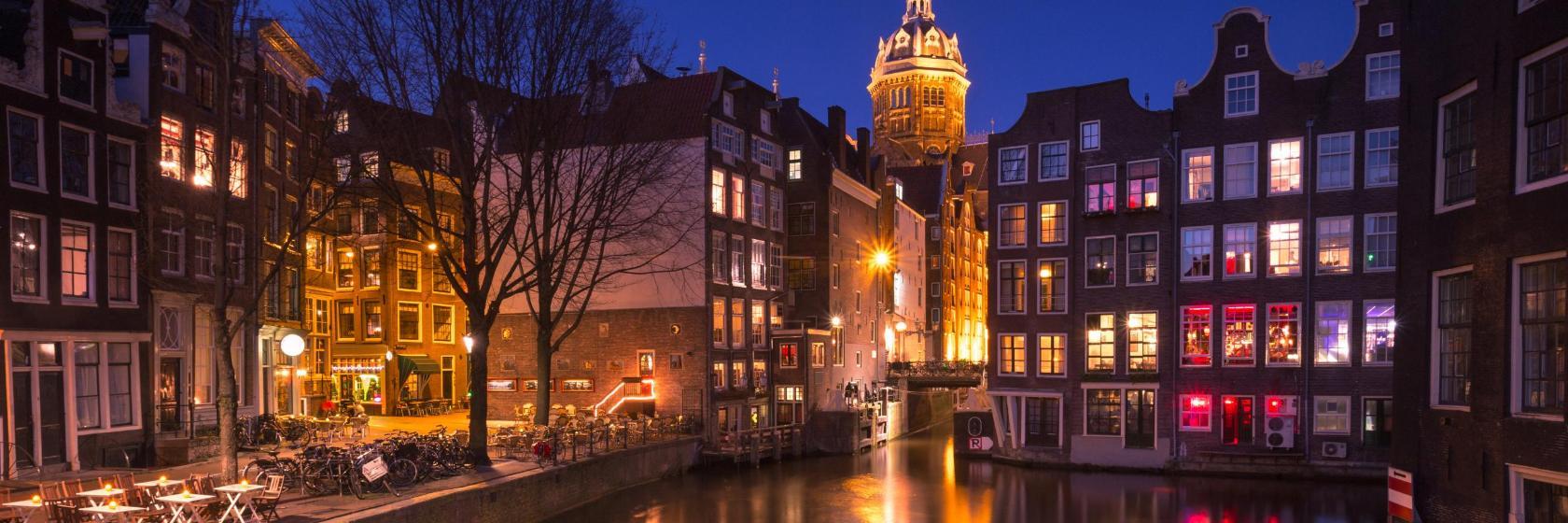 Vieille église d'Amsterdam